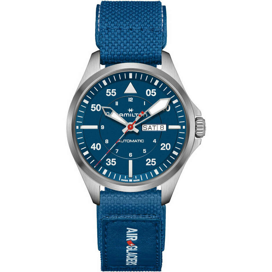 Hamilton Khaki Aviation Pilot Day Air Glacier special edition watch