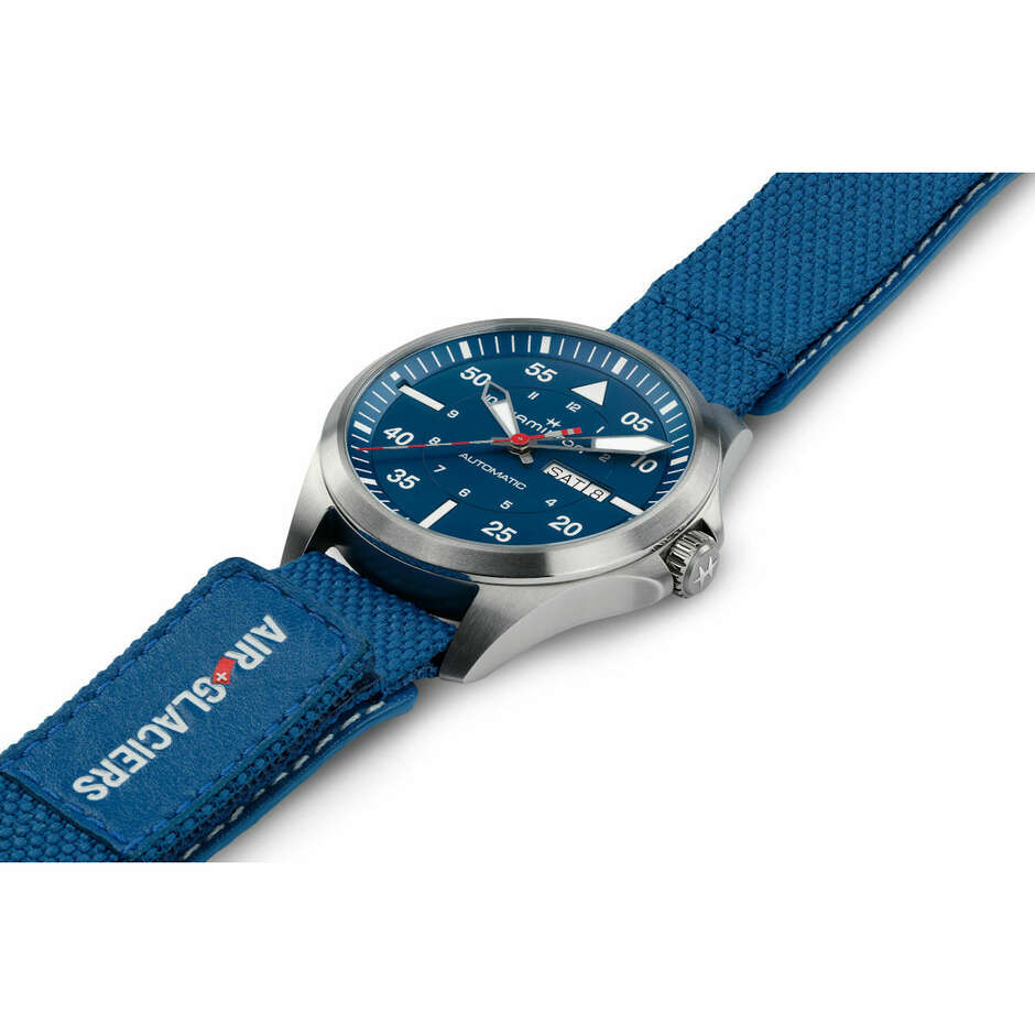 Hamilton Khaki Aviation Pilot Day Air Glacier special edition watch