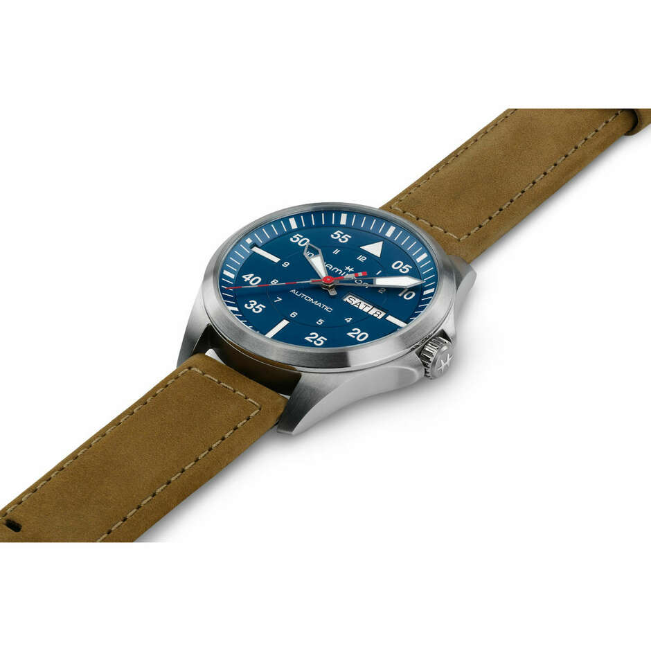 Hamilton Khaki Aviation Pilot Day Air Glacier special edition watch