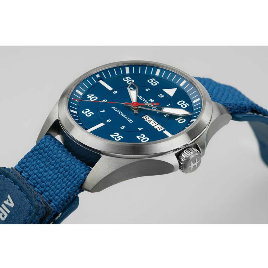 Hamilton Khaki Aviation Pilot Day Air Glacier special edition watch
