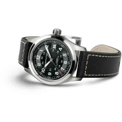 Orologio Khaki Field EXPEDITION AUTO 41 mm Leather - Hamilton - Bellipario  Shop