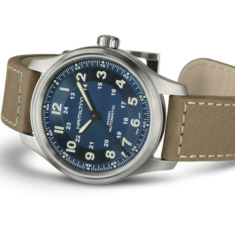 Hamilton Khaki Field 42mm Automatic Titanium Men's Watch