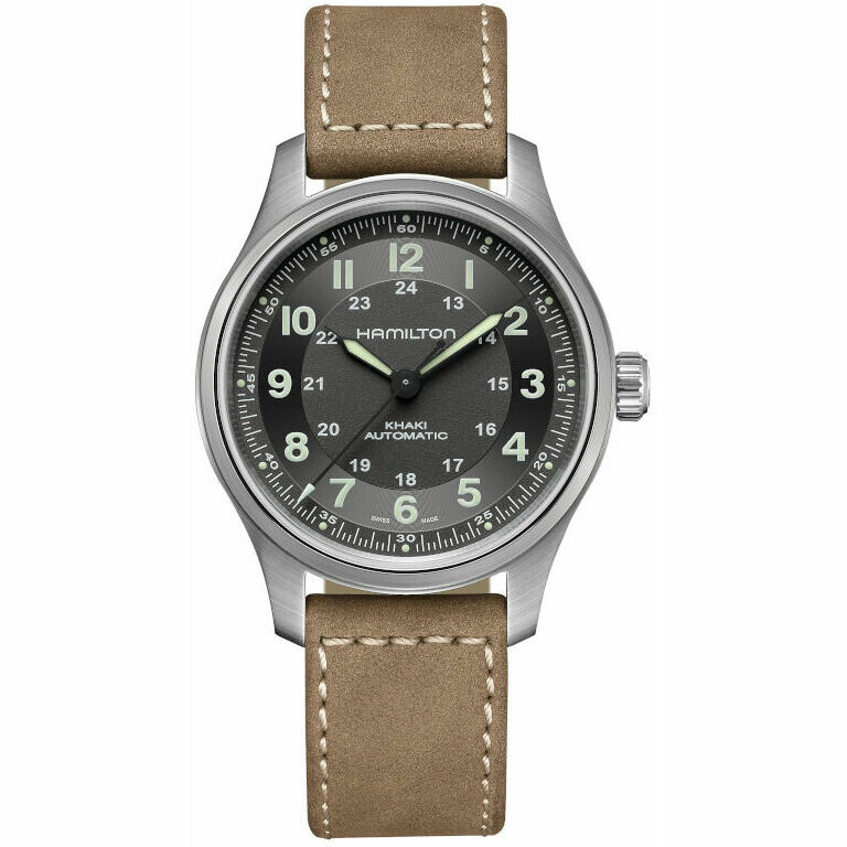 Hamilton Khaki Field 42mm Titanium Watch
