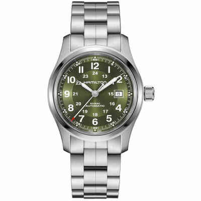 Hamilton Khaki Field Automatic Green 42mm Watch Hamilton Khaki Field Automatic Green 42mm Watch