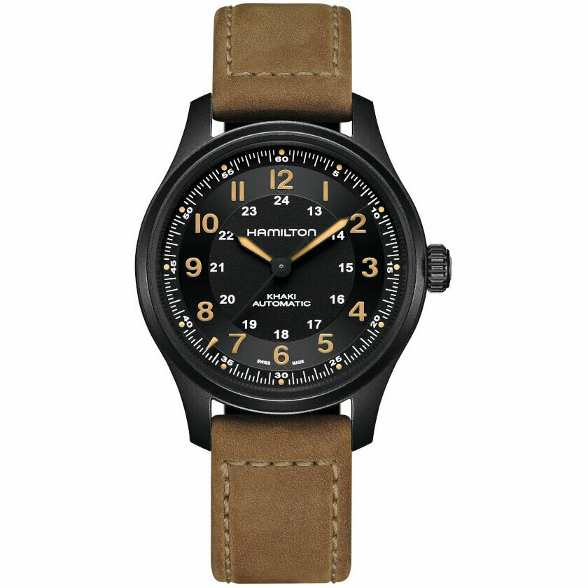 Hamilton Khaki Field automatic titanium watch