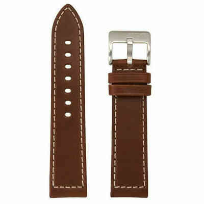 Hamilton Khaki Field Brown Leather Strap