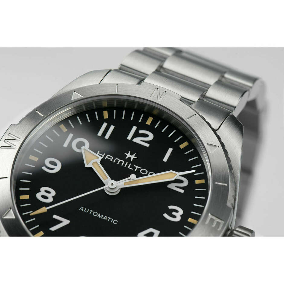 Hamilton Khaki Field Expedition 41 mm steel watch