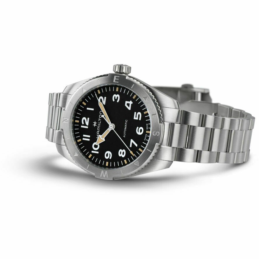 Hamilton Khaki Field Expedition 41 mm steel watch
