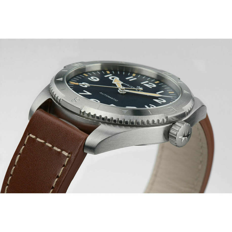 Hamilton Khaki Field Expedition blue dial watch