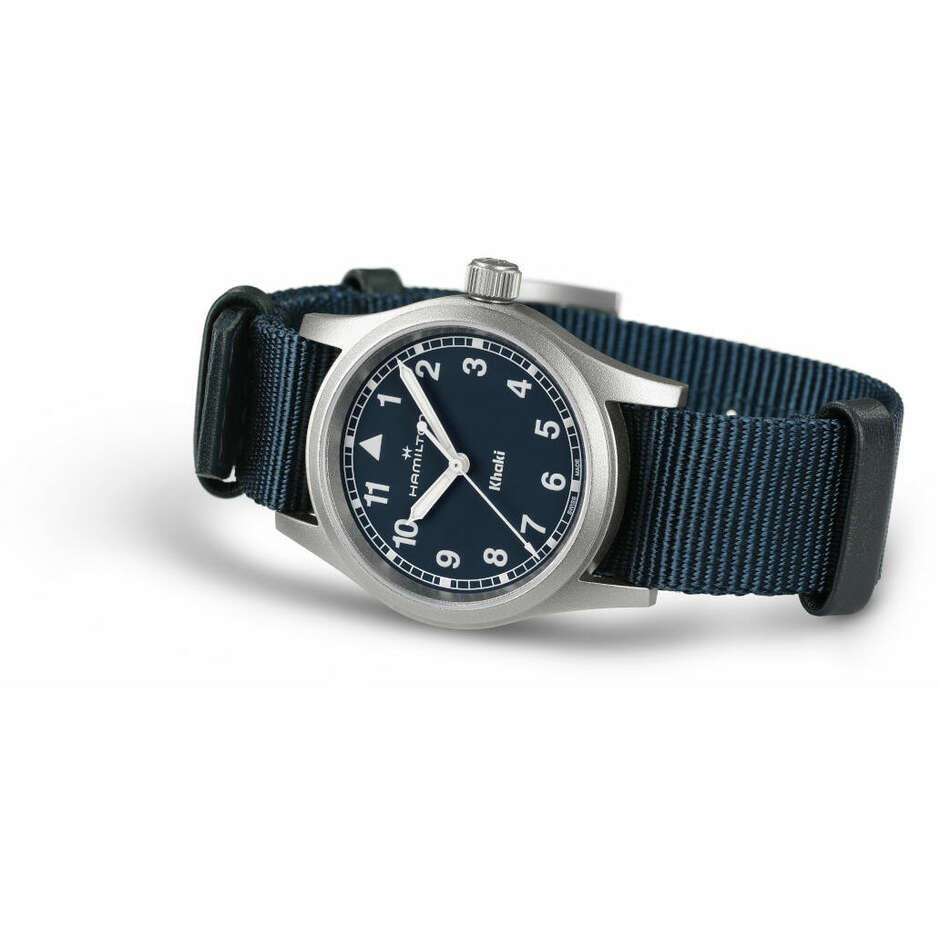 Hamilton Khaki Field Quartz 33mm Blue Watch