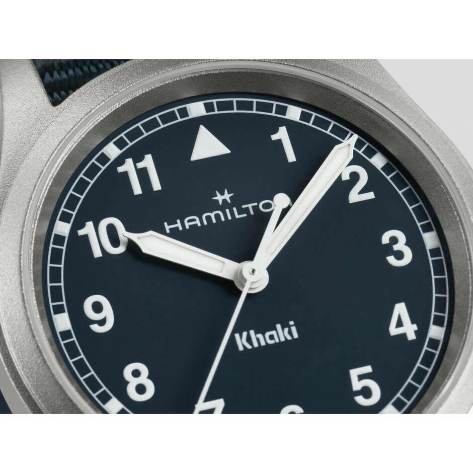 Hamilton Khaki Field Quartz 33mm Blue Watch