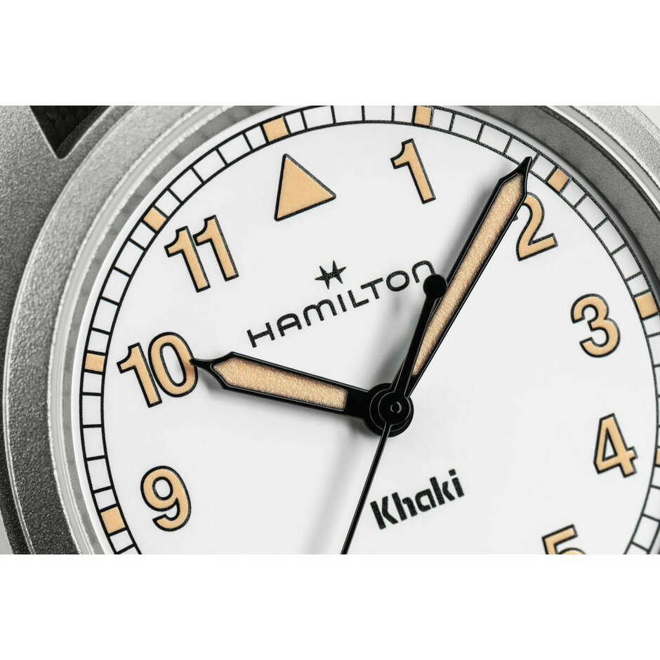 Hamilton Khaki Field Quartz 33mm White Watch