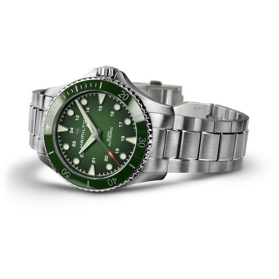 Hamilton Khaki Navy Scuba Automatic Men's Watch Green