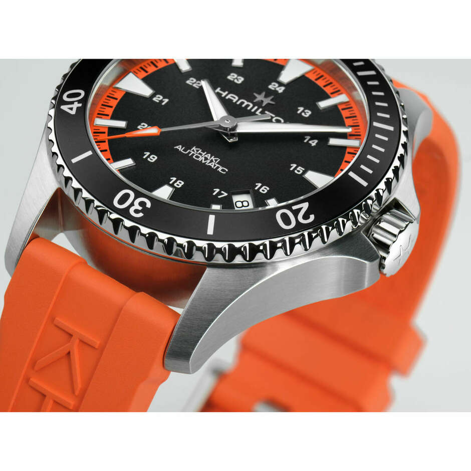 Hamilton Khaki Navy Scuba Automatic Orange 40mm Watch