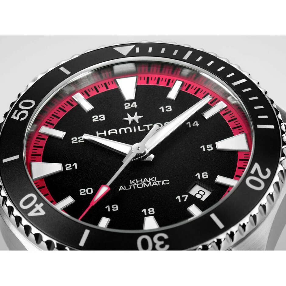 Hamilton Khaki Navy Scuba Automatic Pink Watch 40mm
