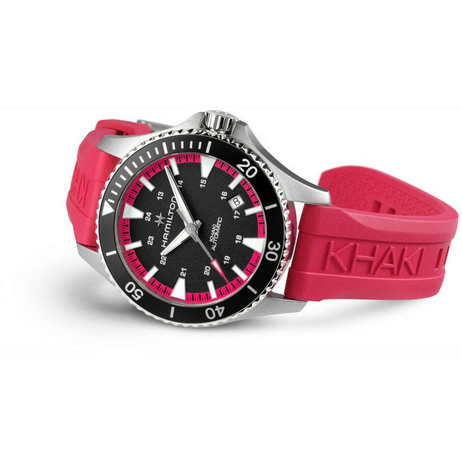 Hamilton Khaki Navy Scuba Automatic Pink Watch 40mm