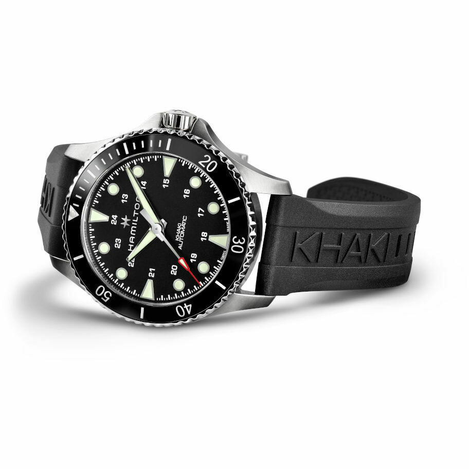 Hamilton Khaki Navy Scuba Black Automatic Men's Watch