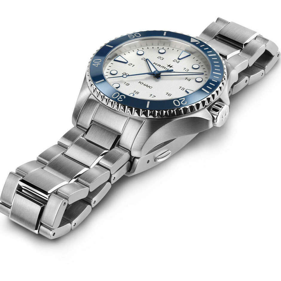 Hamilton Khaki Navy Scuba Steel Quartz Watch 37mm