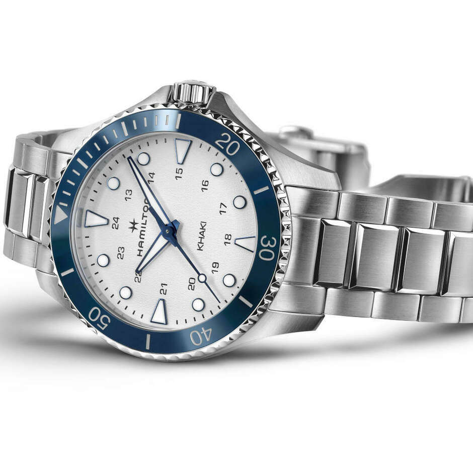 Hamilton Khaki Navy Scuba Steel Quartz Watch 37mm