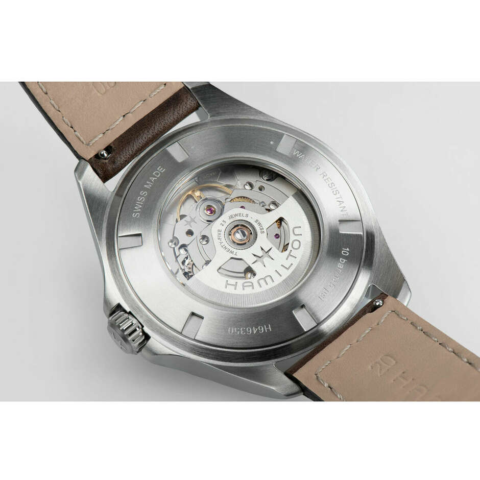 Hamilton Khaki Pilot green dial watch
