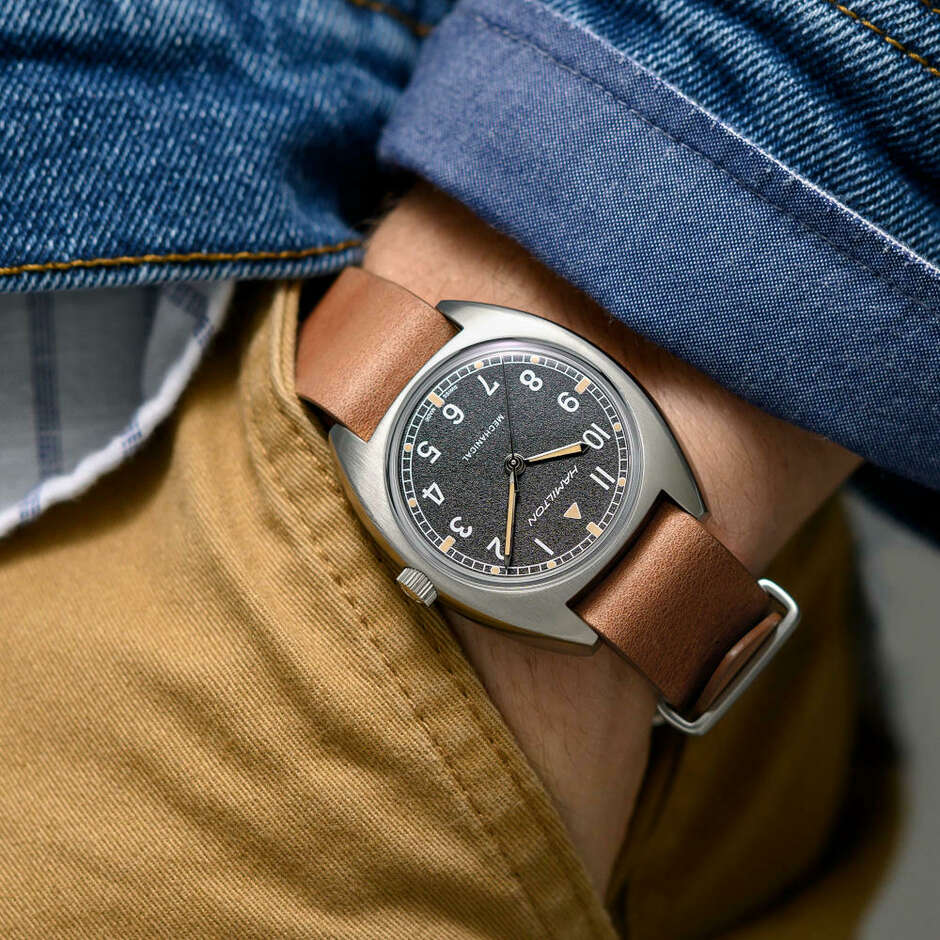 Hamilton Khaki pilot pioneer mechanical watch