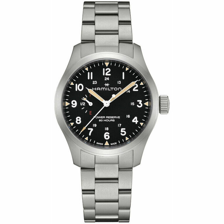 Hamilton Khaki Power Reserve Watch Black