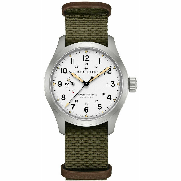Hamilton Khaki Power Reserve Watch White
