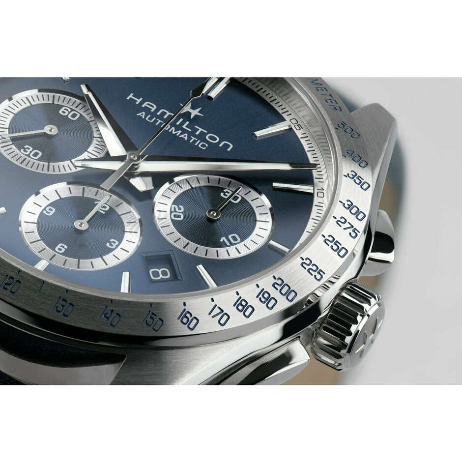 Hamilton Performer automatic chronograph blue watch