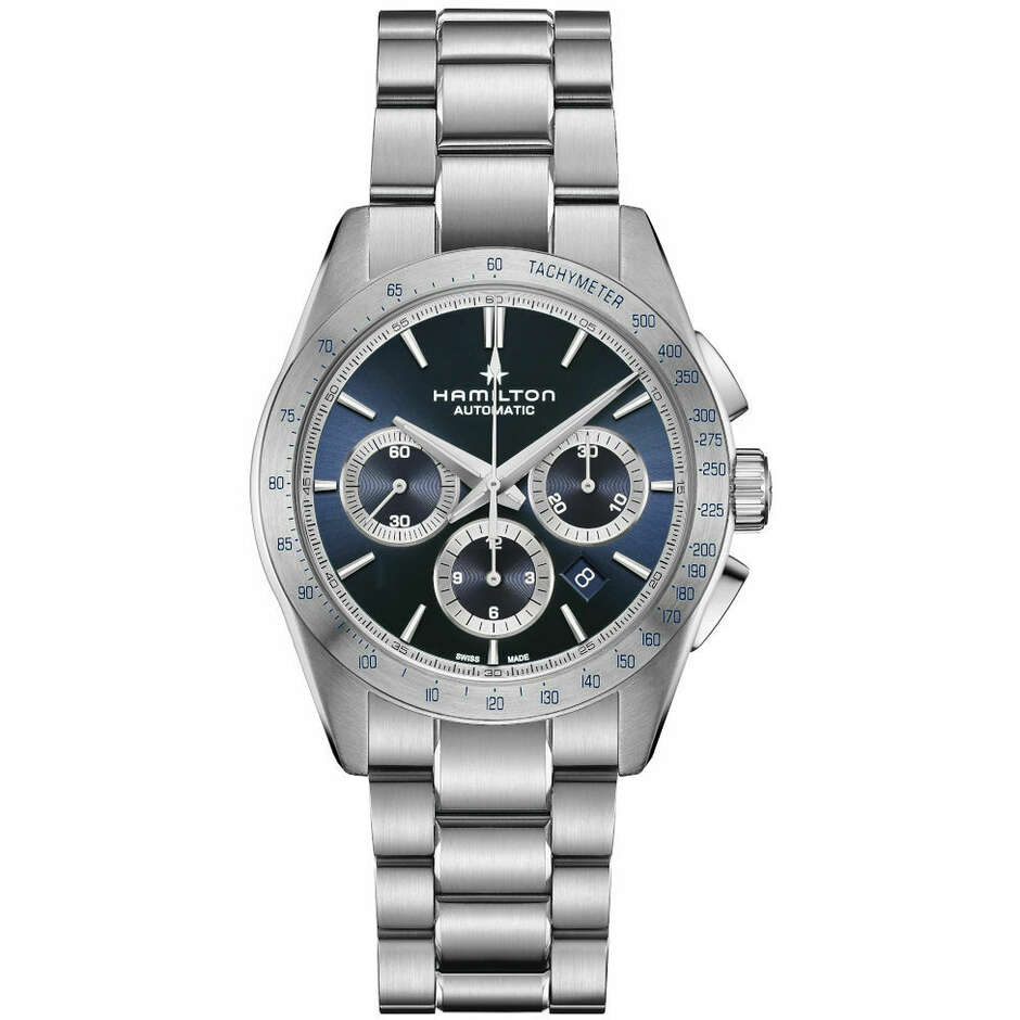 Hamilton Performer automatic chronograph blue watch