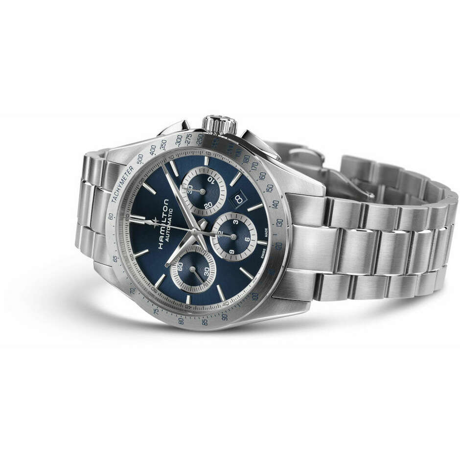 Hamilton Performer automatic chronograph blue watch