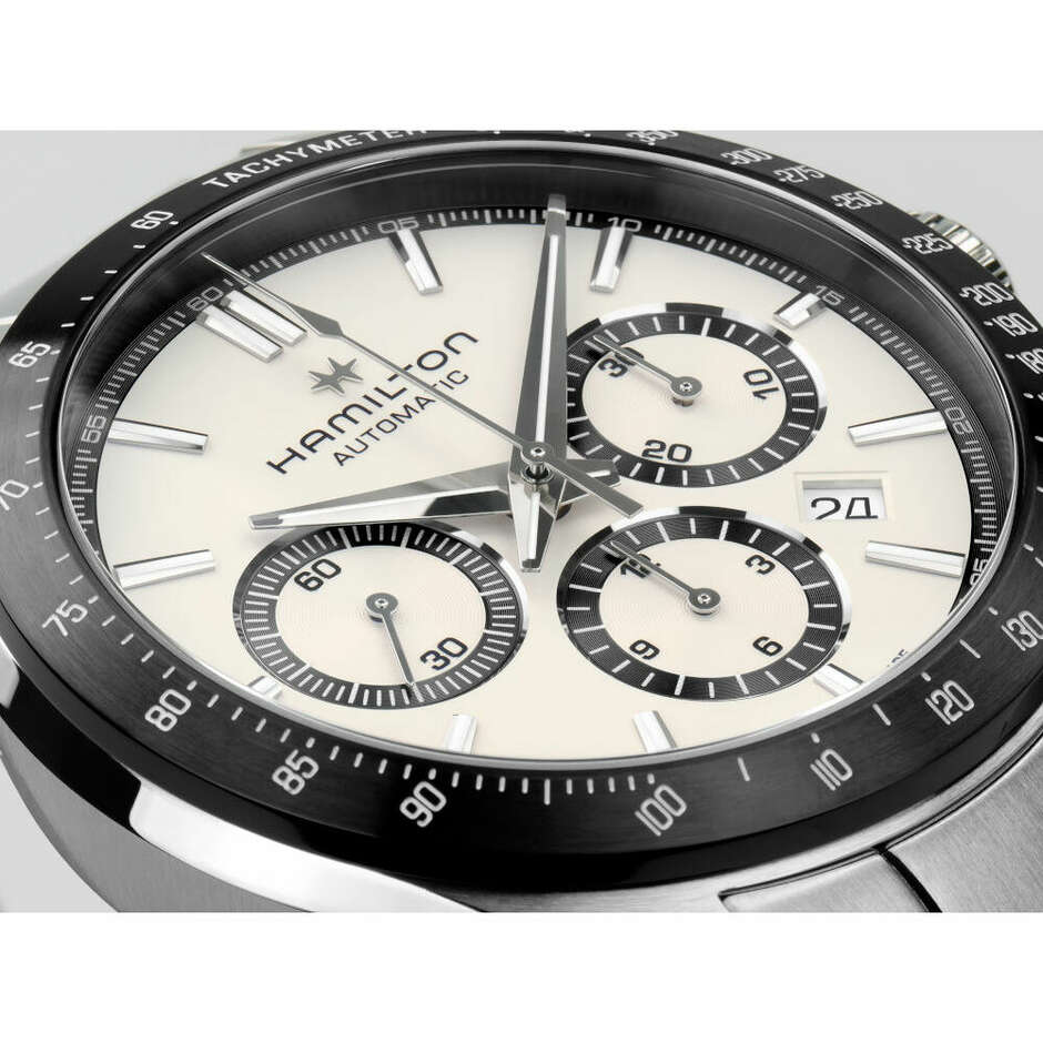 Hamilton Performer Chronograph White Watch
