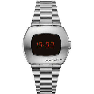 Hamilton PSR Digital Quartz Silver watch Hamilton PSR Digital Quartz Silver watch