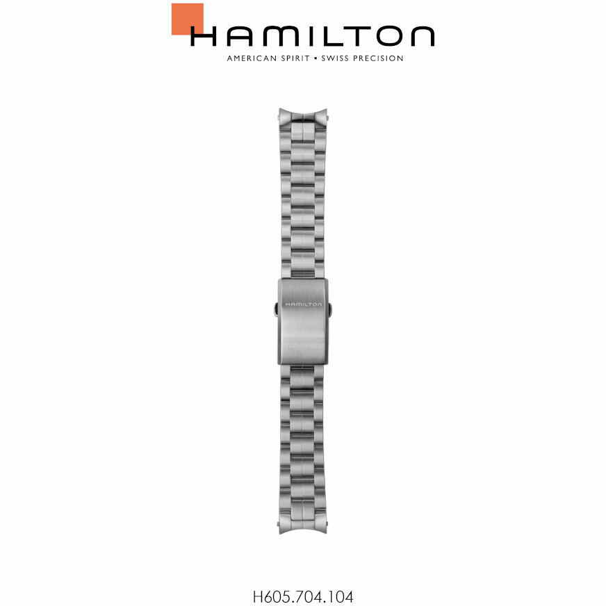 Hamilton steel strap for Khaki 38mm models
