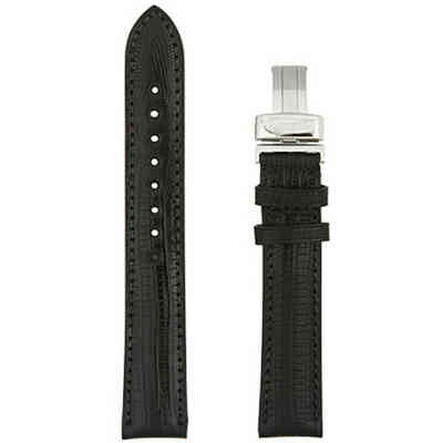 Hamilton Ventura Black Leather Strap