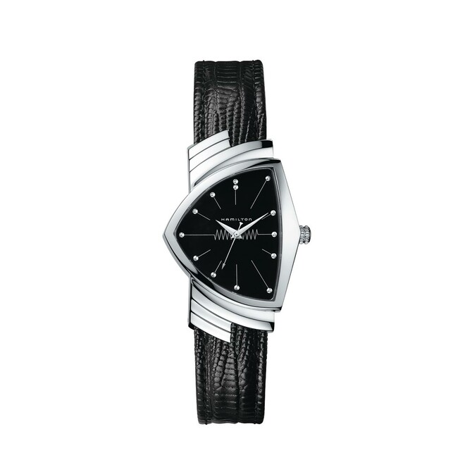 Hamilton Ventura Black Men's Quartz Watch