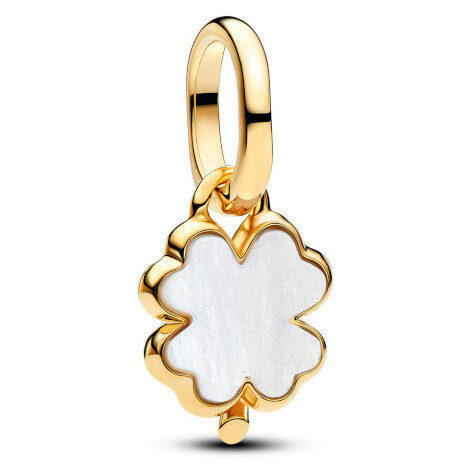 Horse sterling silver charm with clear cubic zirconia