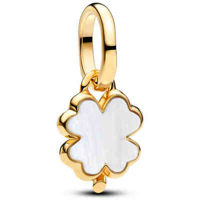 Horse sterling silver charm with clear cubic zirconia