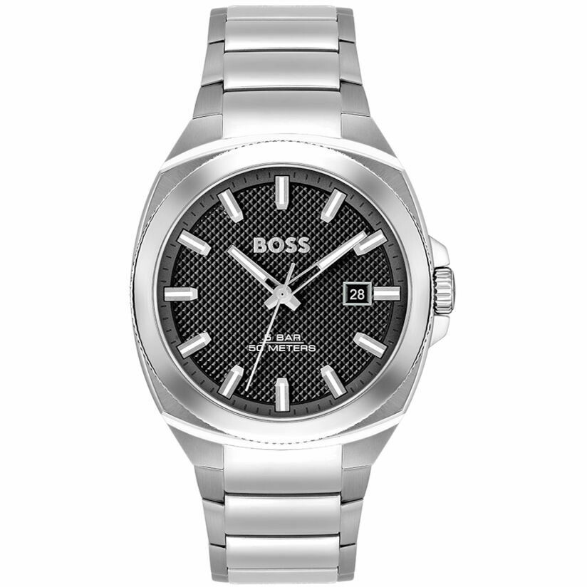 Hugo Boss Men's Watch Only Time in Steel