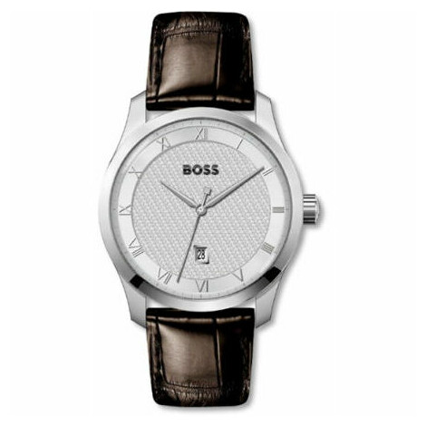 Hugo Boss Men's Watch with Brown Leather