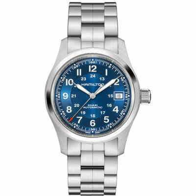 Khaki Field Automatic Blue 38mm Watch Khaki Field Automatic Blue 38mm Watch