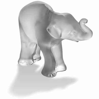 Lalique Crystal Elephant figurine Lalique Crystal Elephant figurine