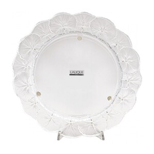 Lalique Honfleur Crystal Plate 27.5 cm Lalique Honfleur Crystal Plate 27.5 cm