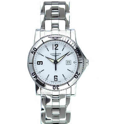 Longines Admiral quartz watch in steel Longines Admiral quartz watch in steel