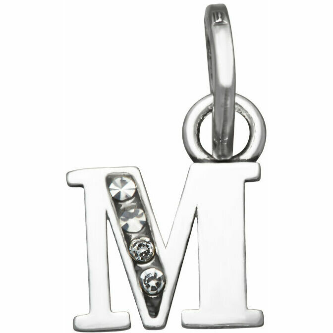 Mini Charm Giovanni Raspin Letter M Crystal