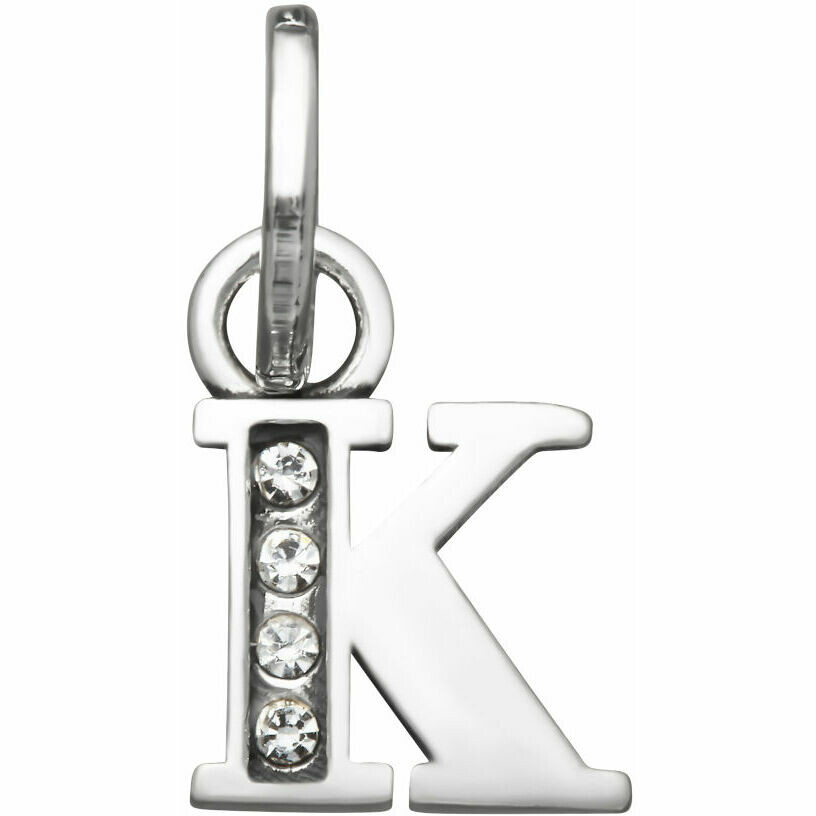 Mini Charm Giovanni Raspini Letter K Crystal