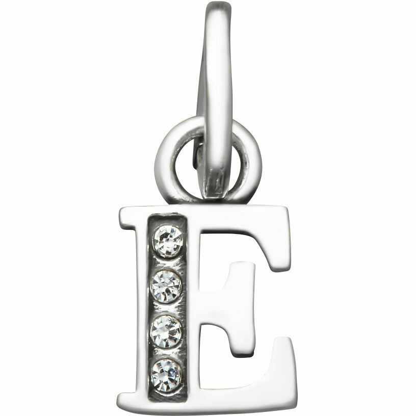 Mini Charm Giovanni Raspini Lettera E Crystal