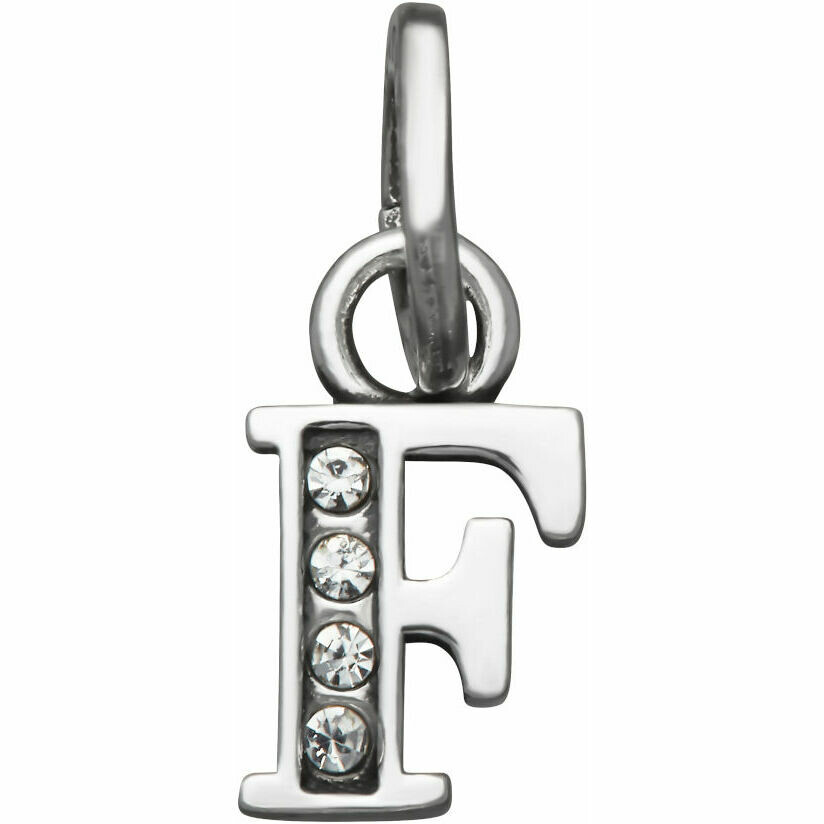 Mini Charm Giovanni Raspini Lettera F Crystal