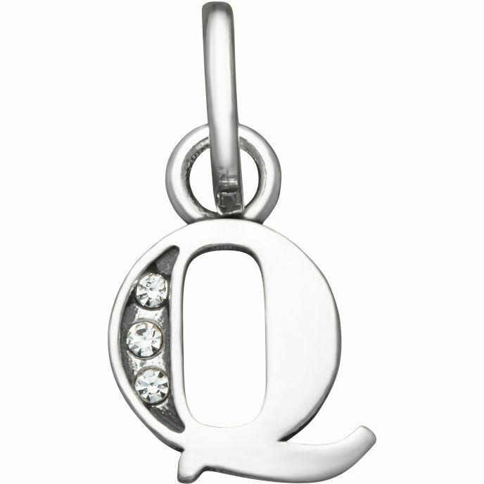 Mini Charm Giovanni Raspini Lettera Q Crystal