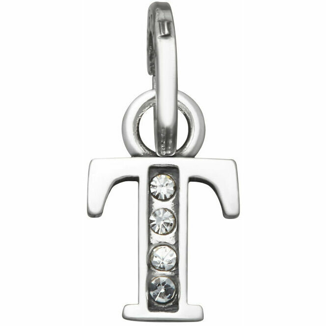 Mini Charm Giovanni Raspini Lettera T Crystal