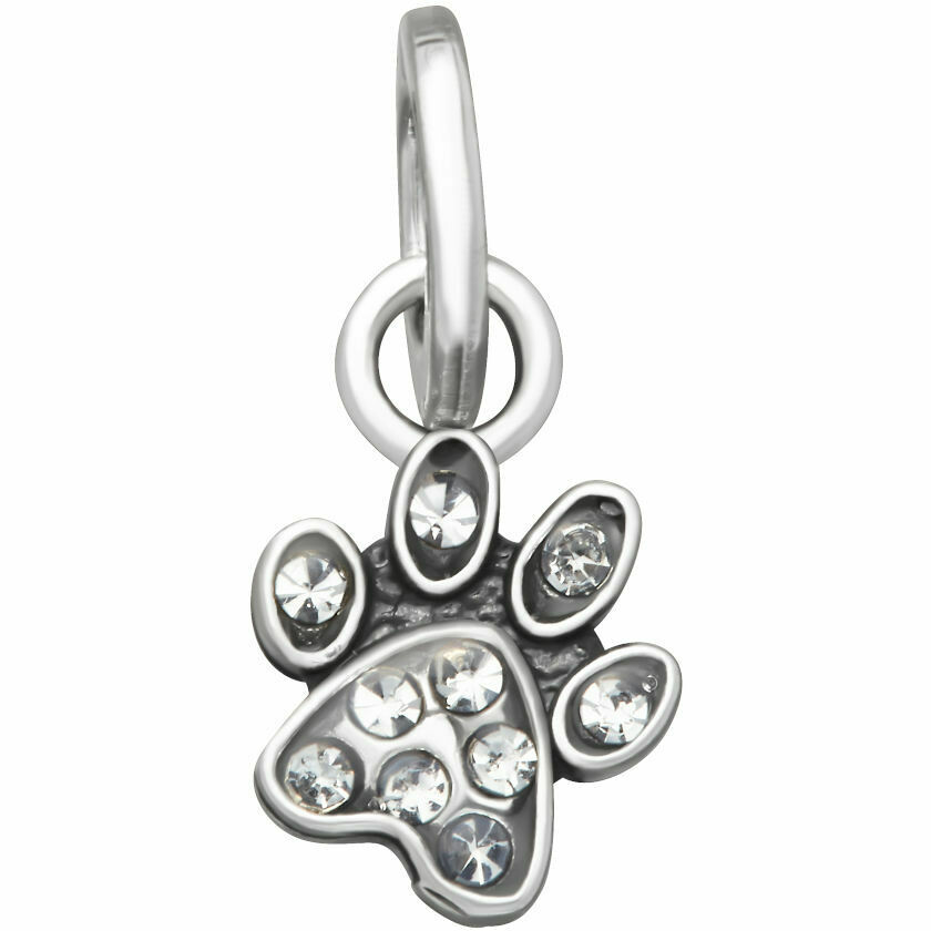 Mini Charm Giovanni Raspini Paw Crystal